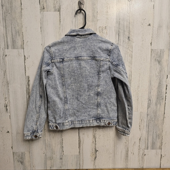 Wonder nation girls size XL 14-16 denim jean jacket - Picture 4 of 7